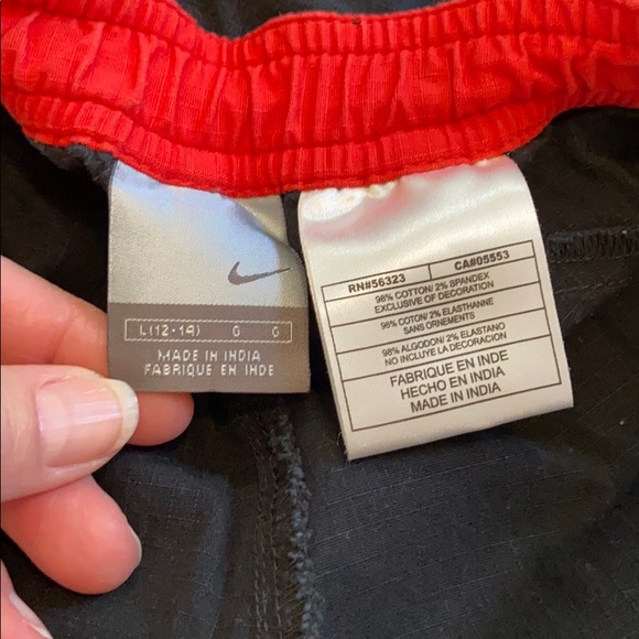 Navy Nike Capris - Picture 2 of 6